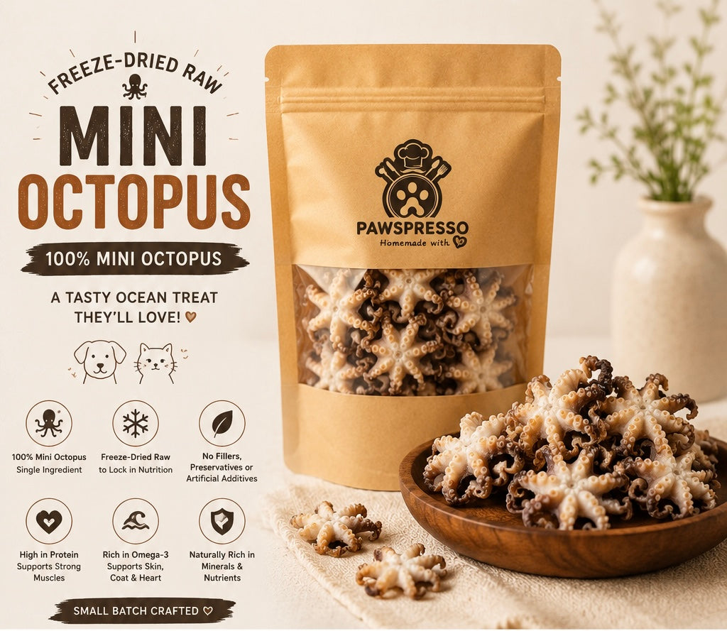 Freeze-dried Mini Octopus