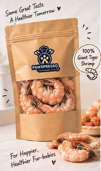 Freeze-dried Giant Tiger Shrimps