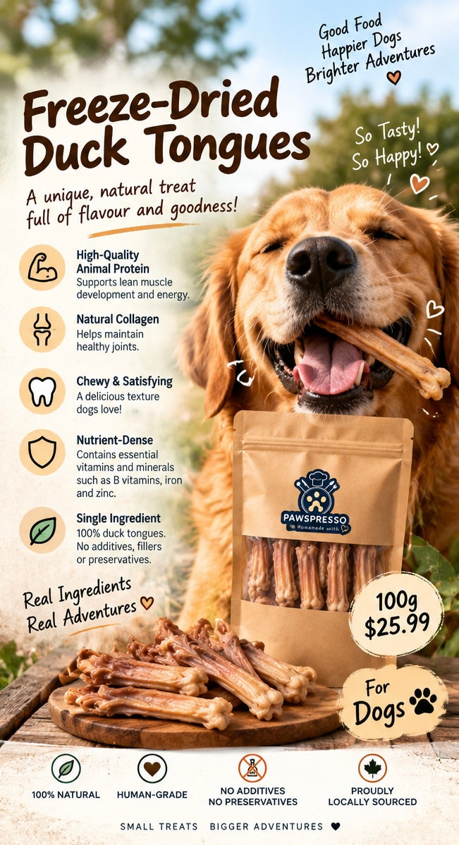 Freeze-dried Duck Tongues